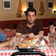 Kauffman pictures the life leaving his hospitalized father's face while at dinner with his parents.